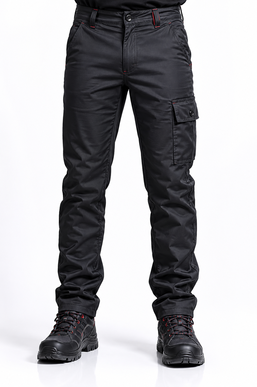 Pantalone Multitasche Nero