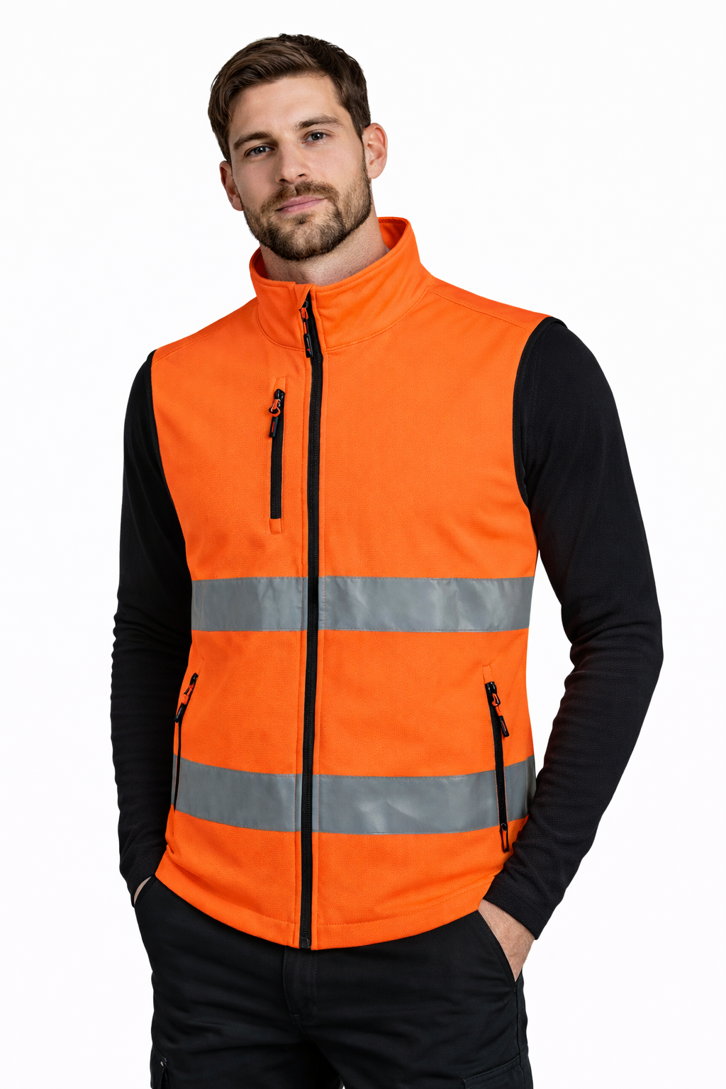 Gilet Alta Visibilità Arancione